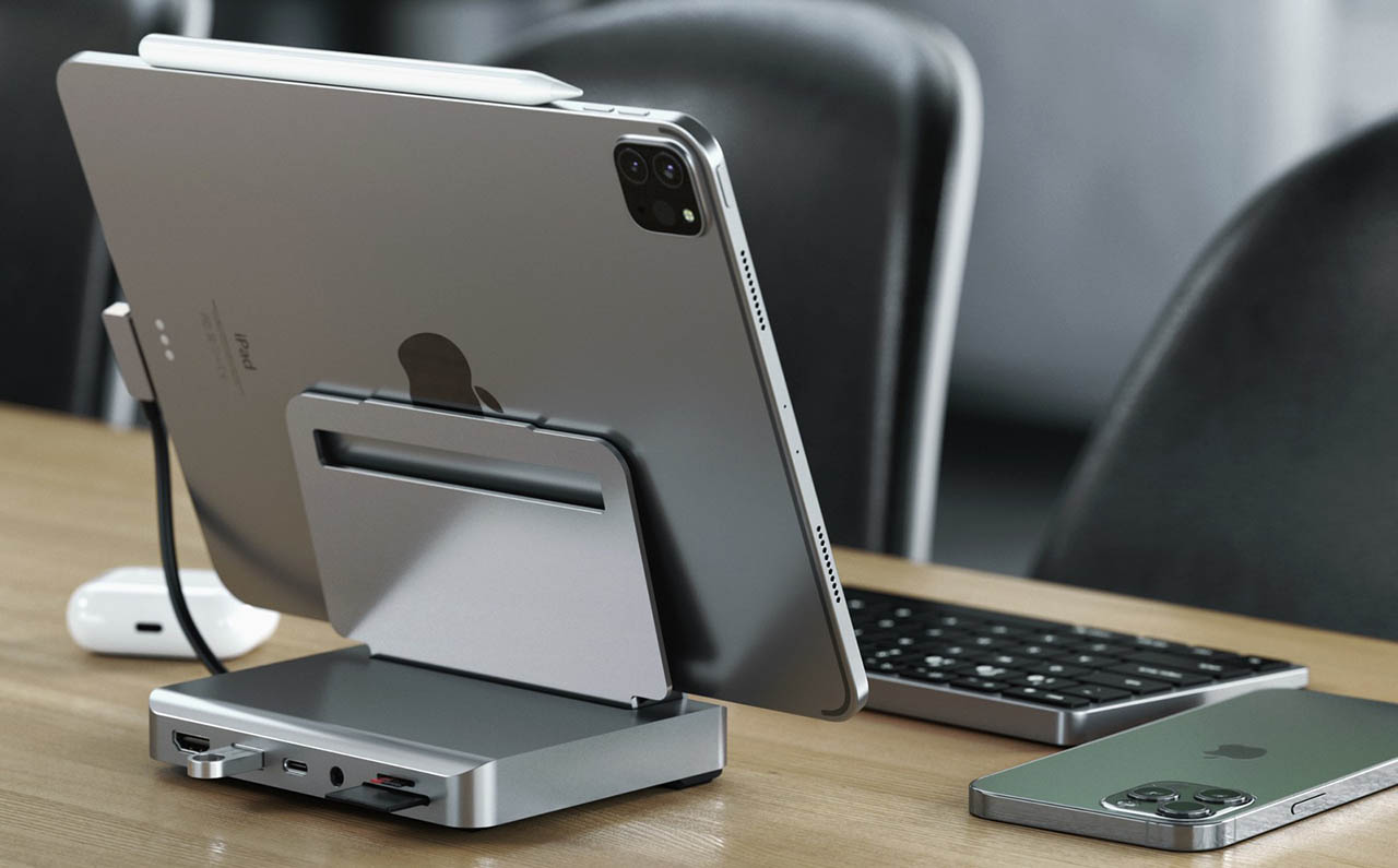 Satechi iPad stand aluminium