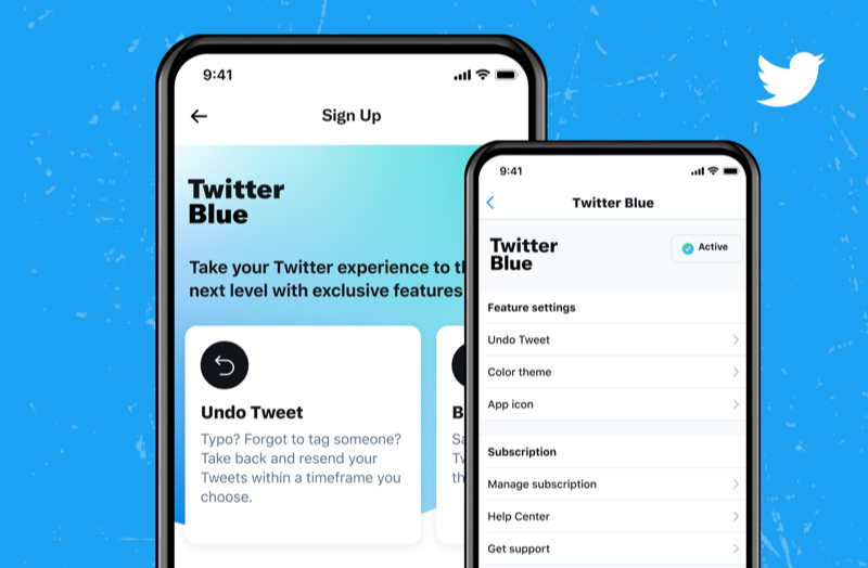 Twitter Blue officieel aangekondigd.