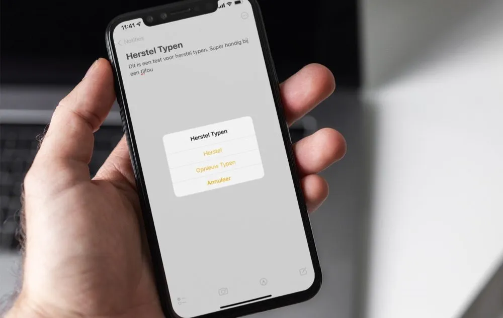 Herstel typen door de schudden: zo werkt het op iPhone en iPad Herstel typen door de schudden: zo werkt het op iPhone en iPad
