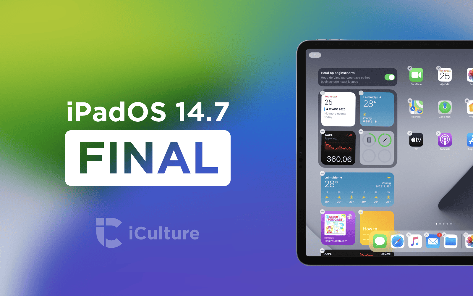 iPadOS 14.7 Final.