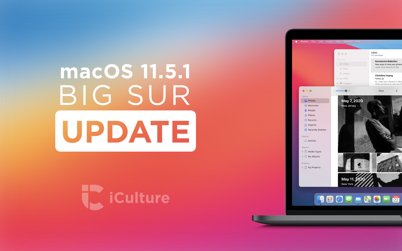 macOS Big Sur 11.5.1.