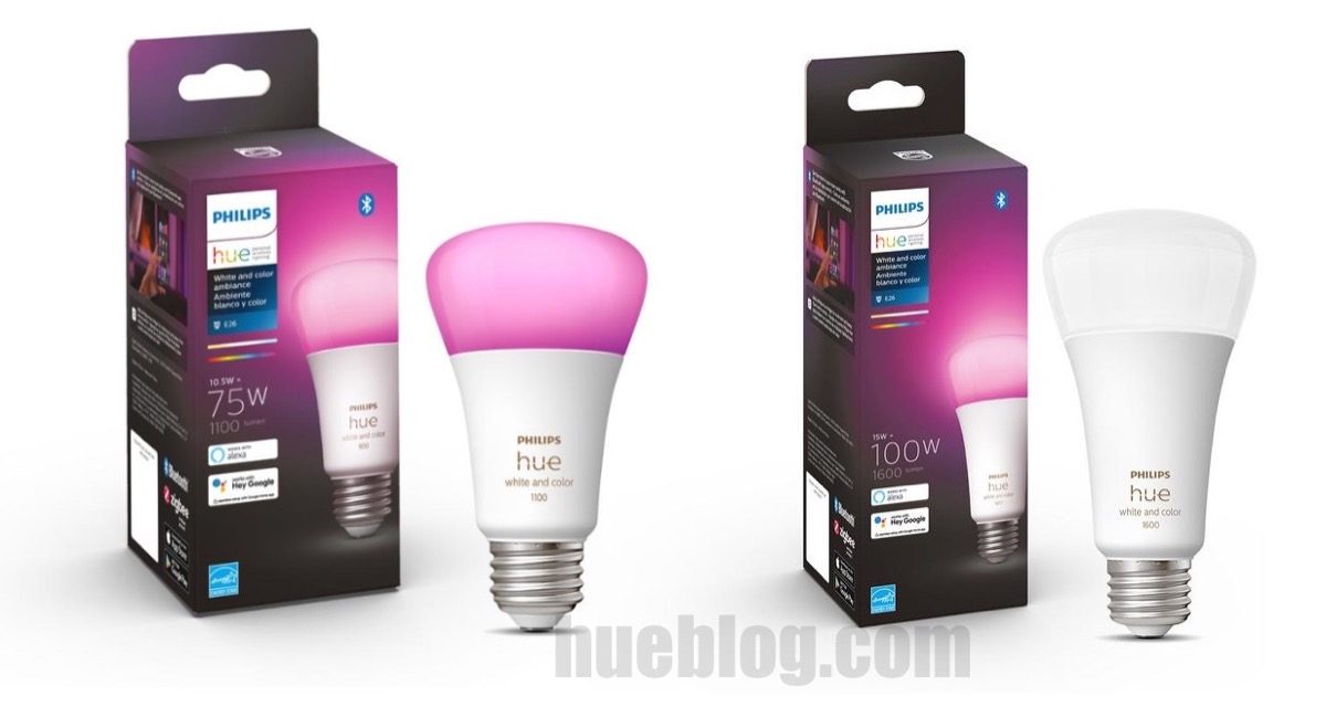 Philips Hue nieuwe filament en kleurlamp tot 1600