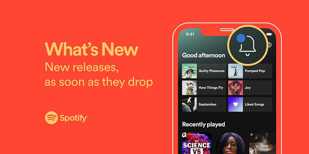 Spotify What's New