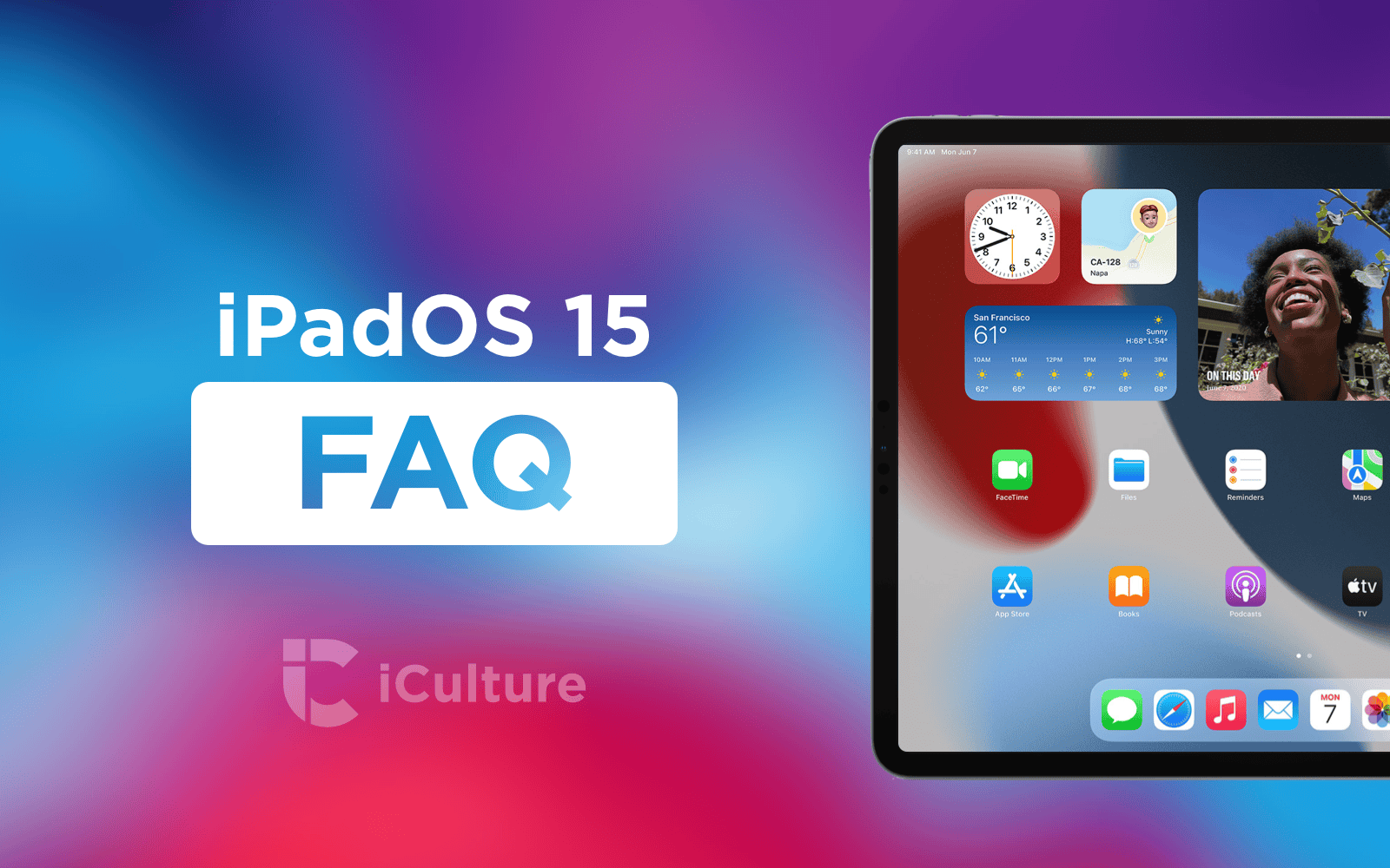 iPadOS 15 FAQ.