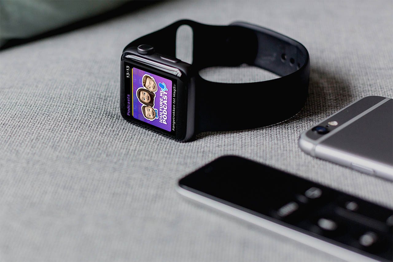 Podcasts luisteren op Apple Watch