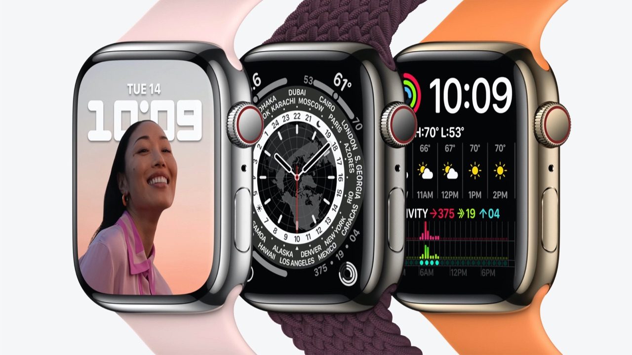 Apple Watch Series 7 roestvrij staal