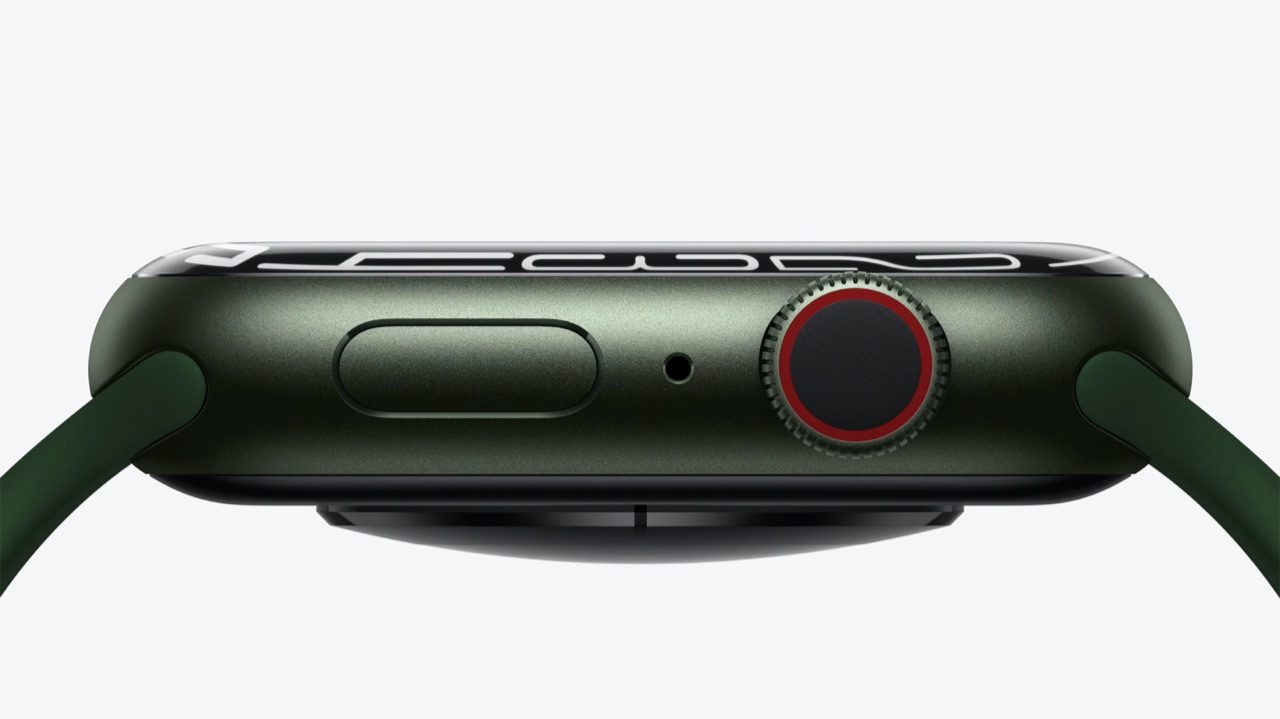 Apple Watch Series 7 zijkant