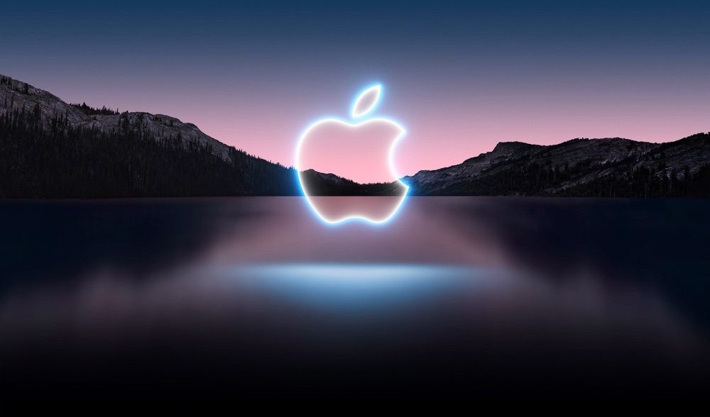 Header van Apple iPhone-event van september 2021.