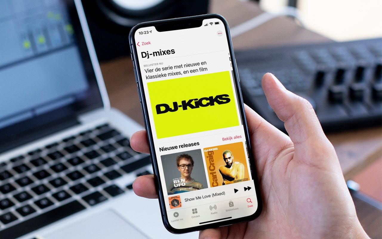 Apple Music dj-mixes.