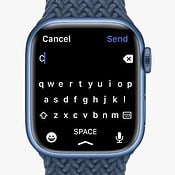 Apple Watch Series 7 heeft een volledig toetsenbord, maar werkt niet in het Nederlands