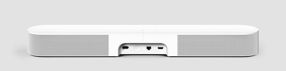 Sonos Beam 2 achterkant wit