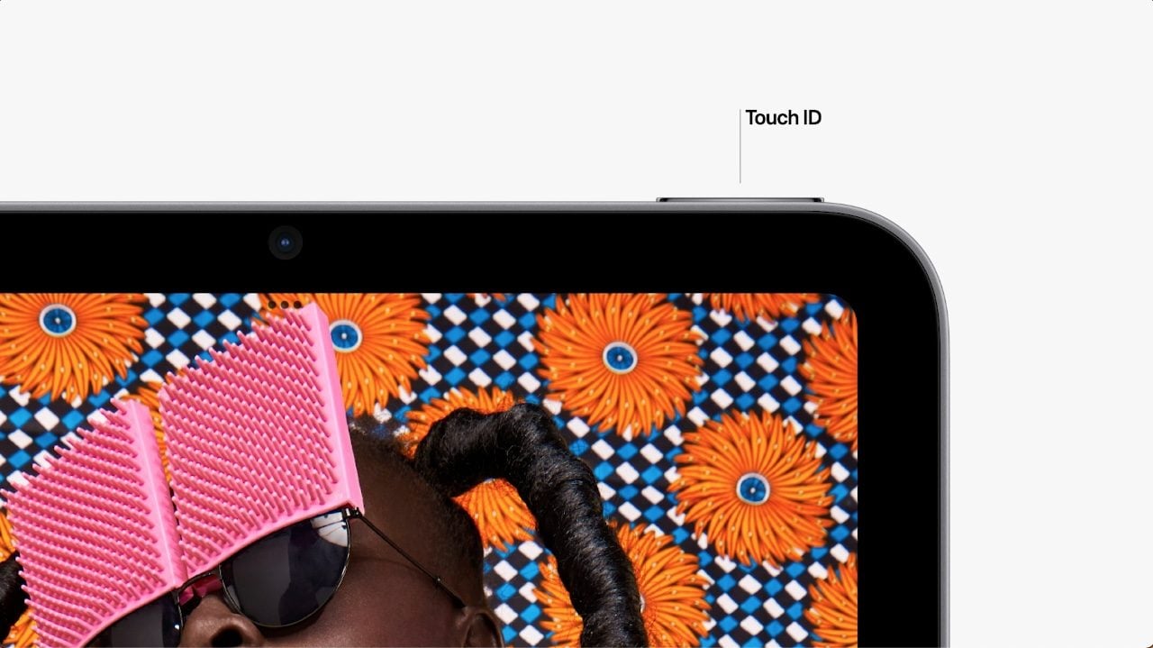 iPad mini 6 Touch ID