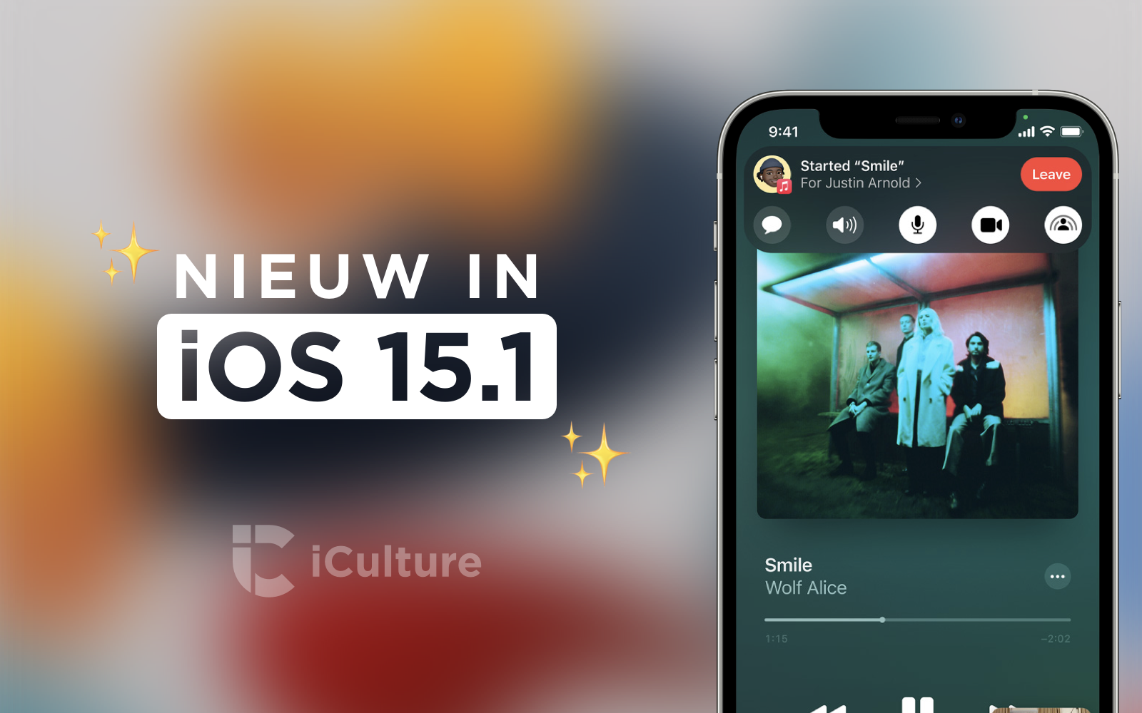 iOS 15.1-functies