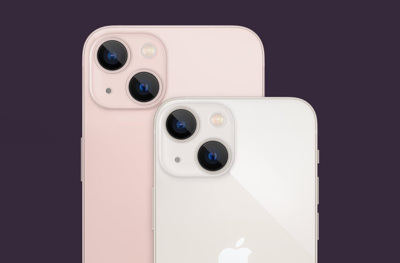 iPhone 13 vs iPhone 13 mini.