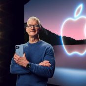 Tim Cook tijdens september-event 2021