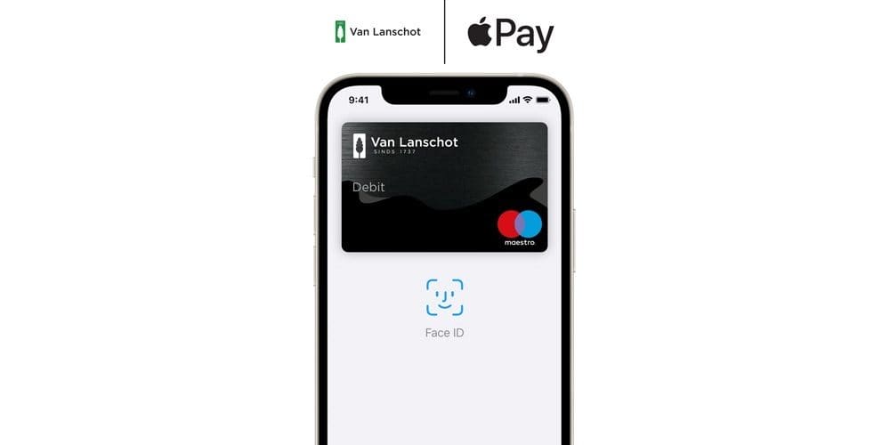 Van Lanschot met Apple Pay.