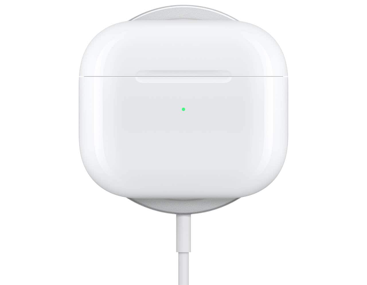 AirPods 3e generatie op MagSafe Charger