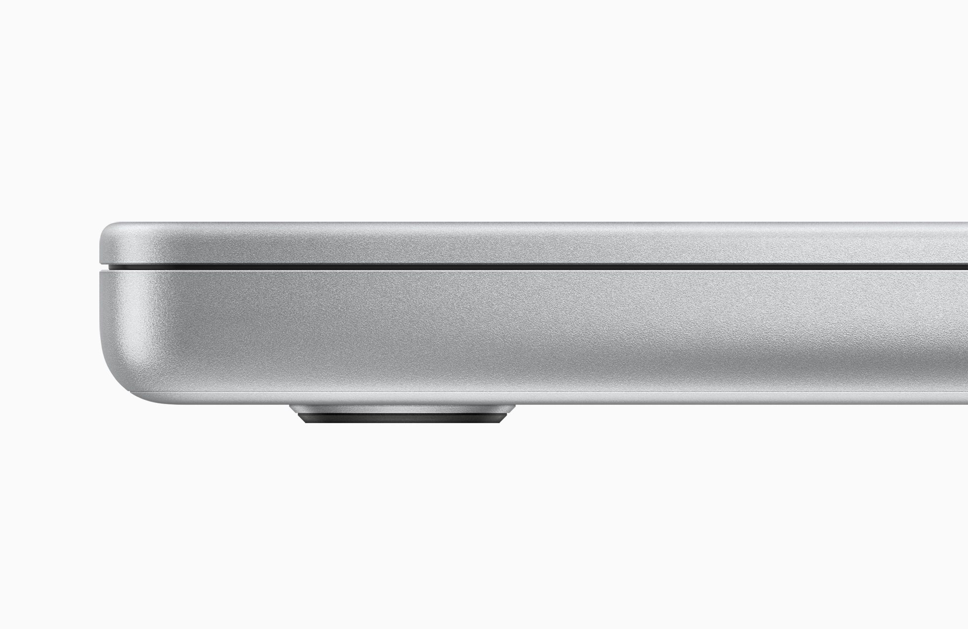 16-inch MacBook Pro 2021 body in zilvergrijs