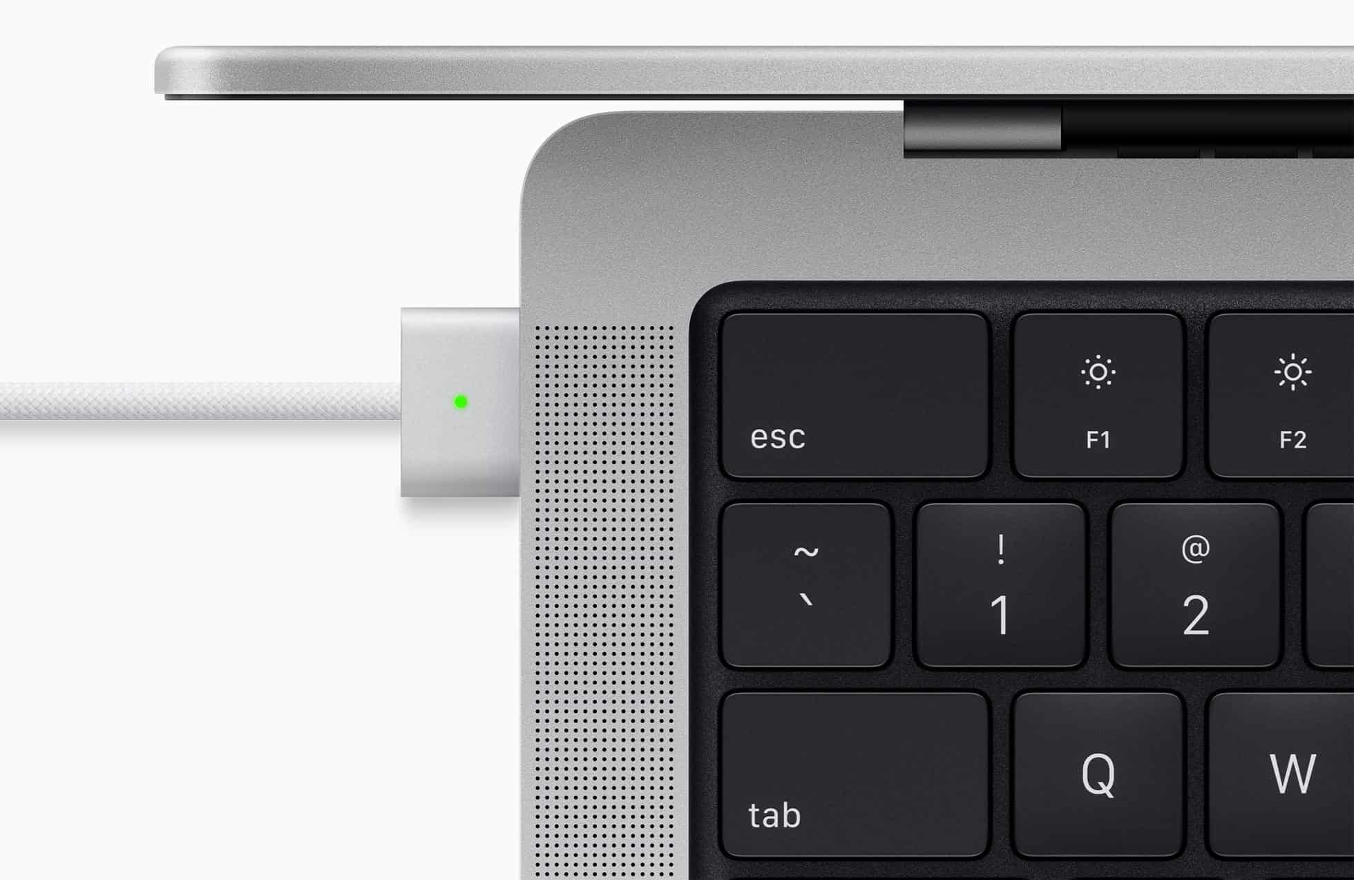 16-inch MacBook Pro 2021 met MagSafe connector