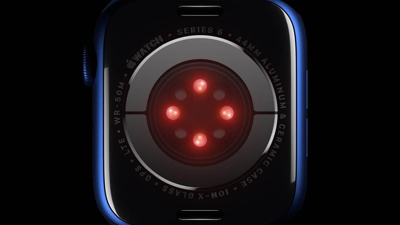 Apple Watch sensor achterkant