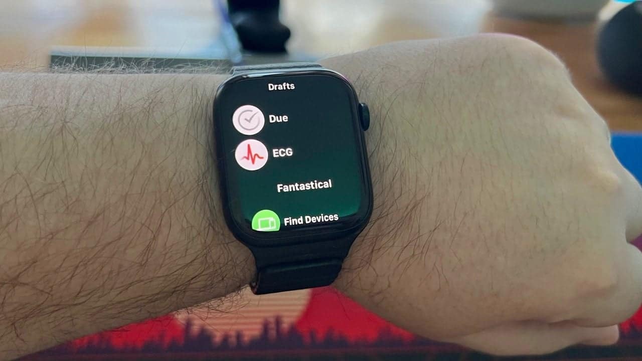 Missend app icoon Apple Watch Series 7