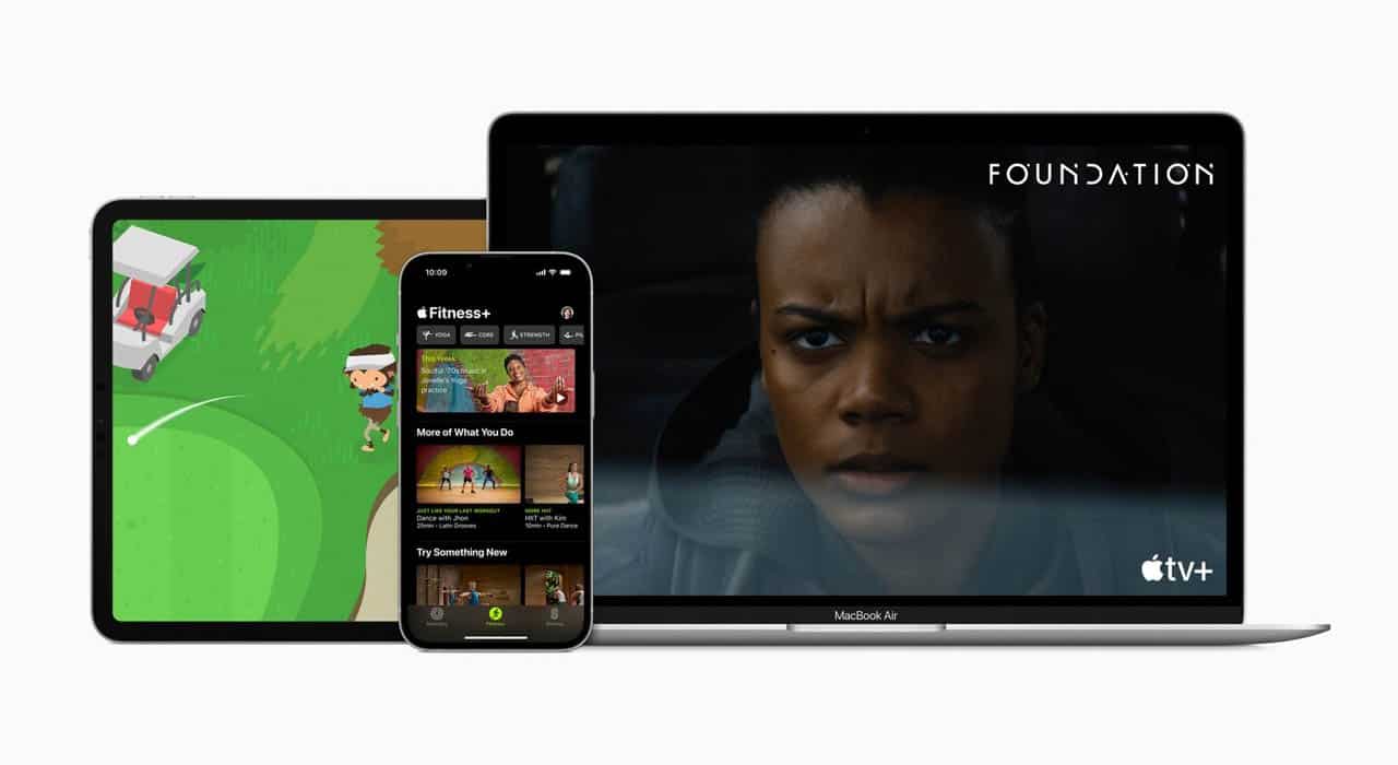 Apple-diensten met Apple One, MacBook, iPhone en iPad
