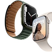 Apple Watch Series 7 preorder in aluminium (middernacht en sterrenlicht).