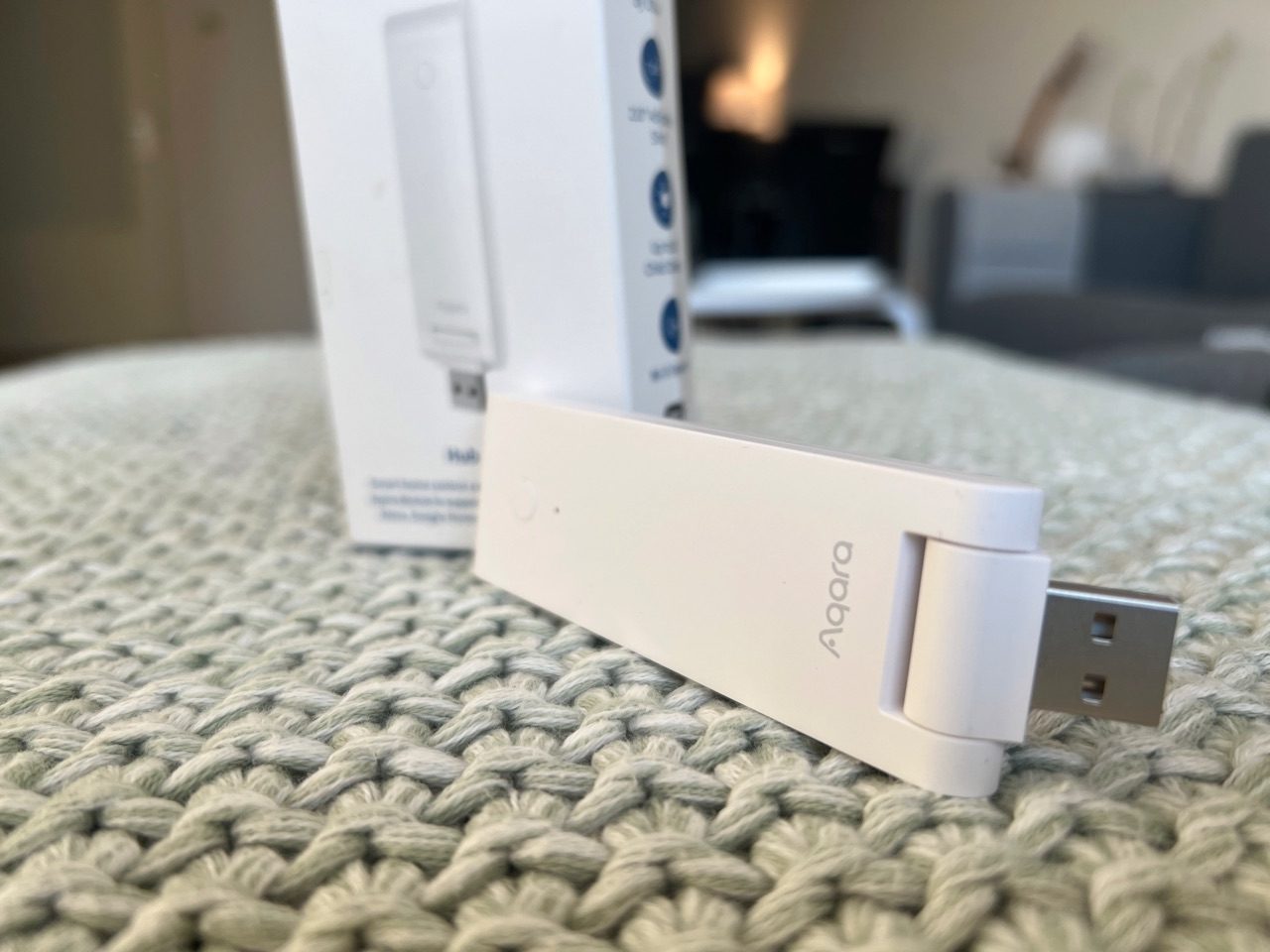 Aqara Hub E1 review: HomeKit hub als usb-stick.