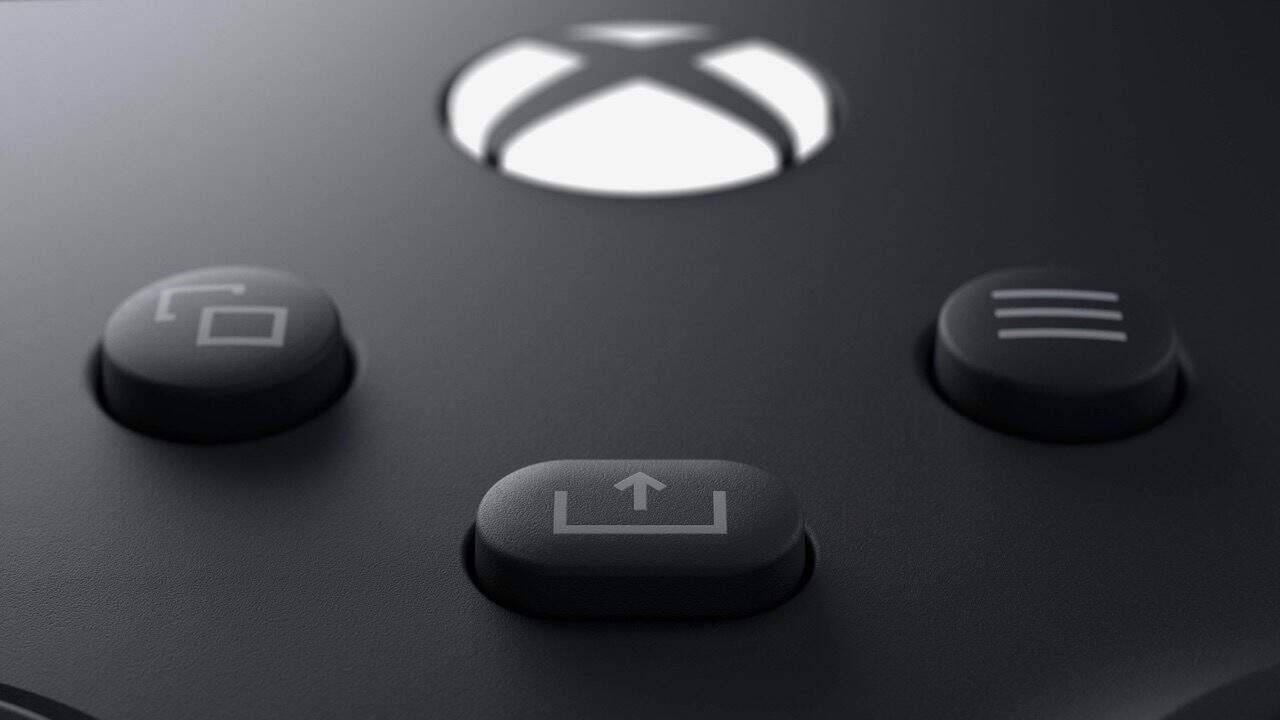 Xbox Series X controller deelknop