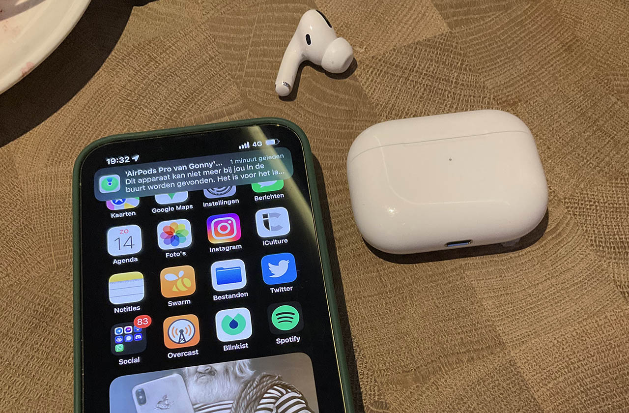 AirPods kwijt