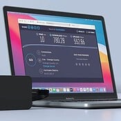 DockCase Smart Hub met MacBook.