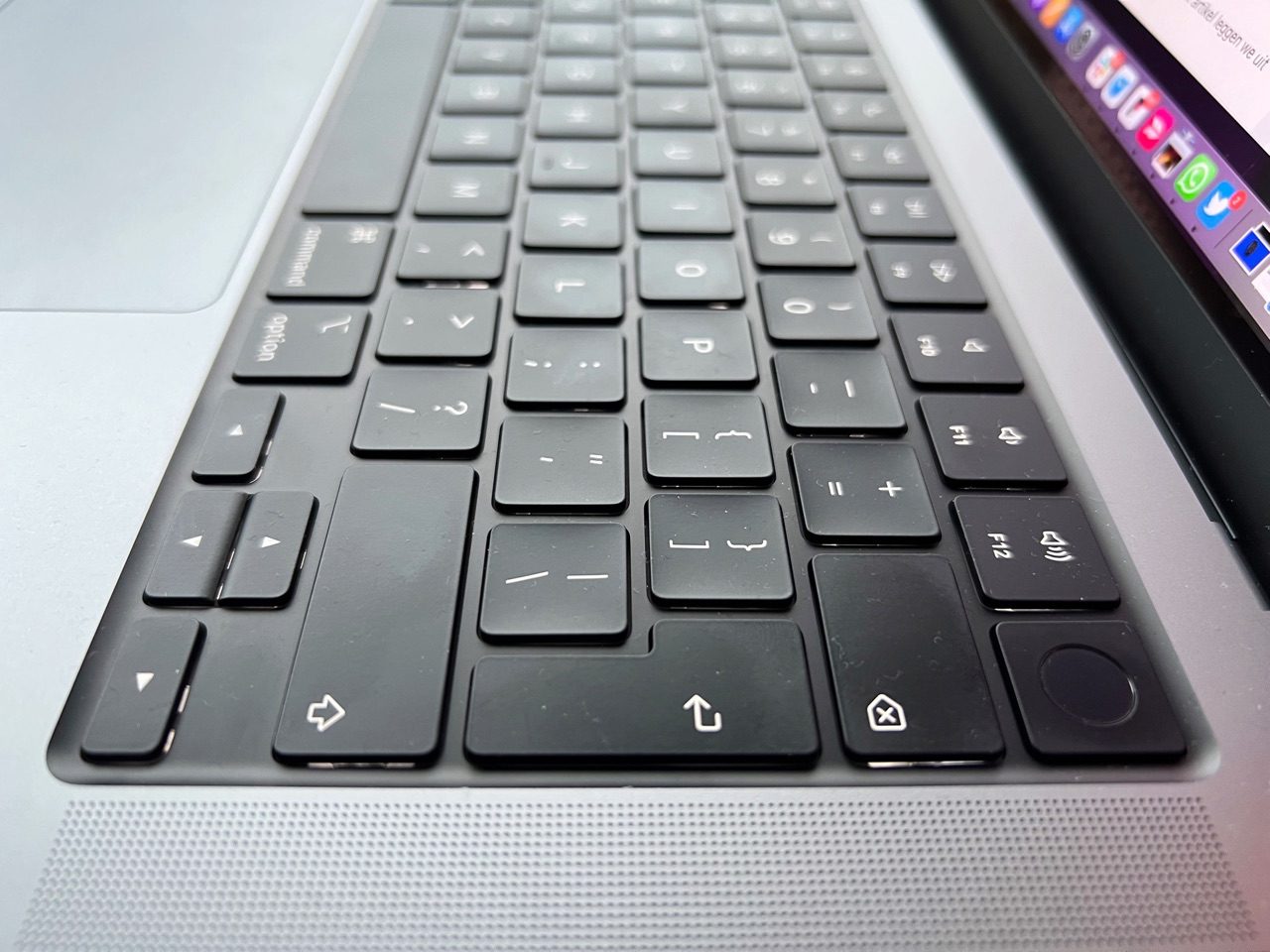 MacBook Pro 2021 review: Magic Keyboard toetsenbord.