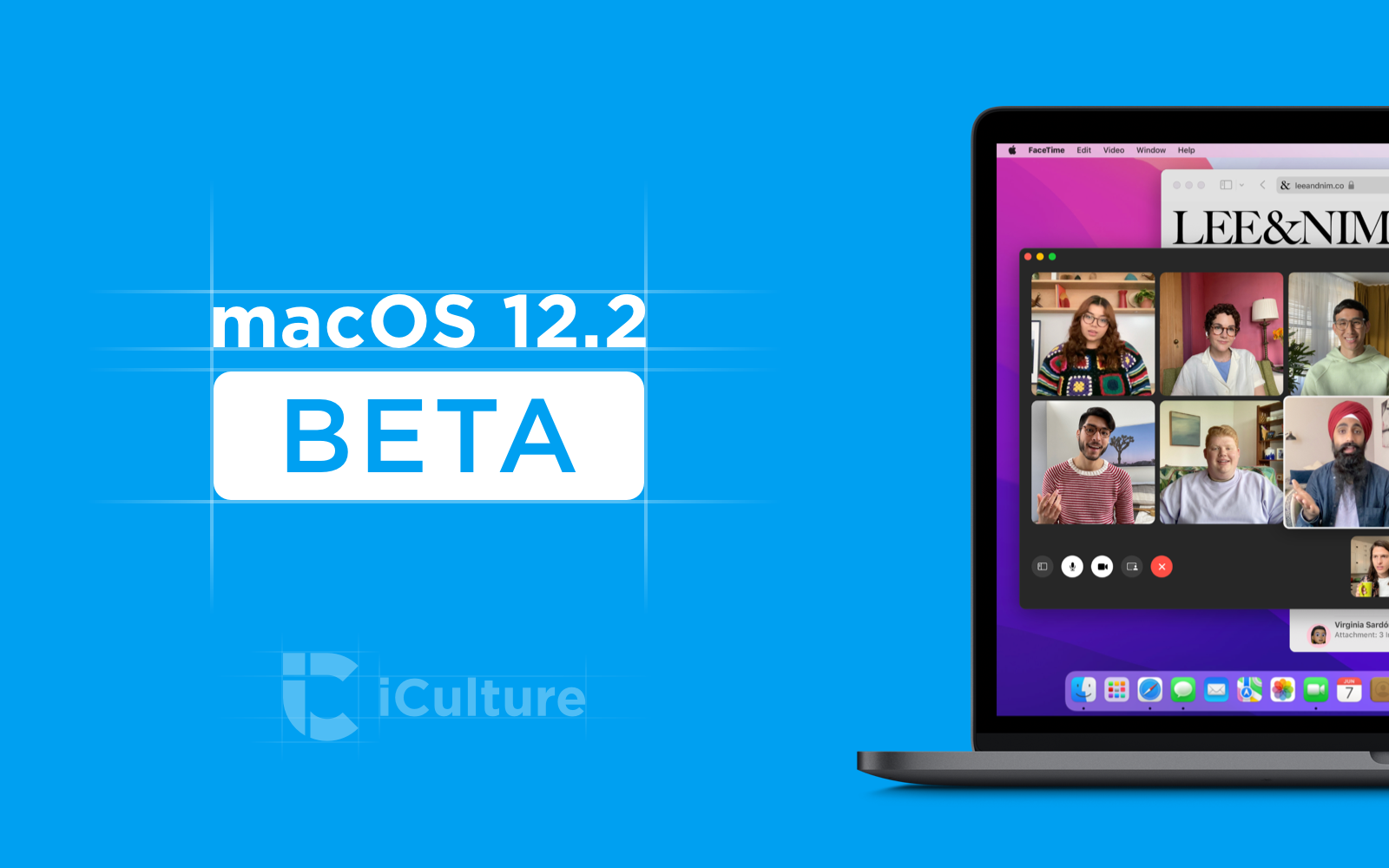 macOS Monterey 12.2 beta.