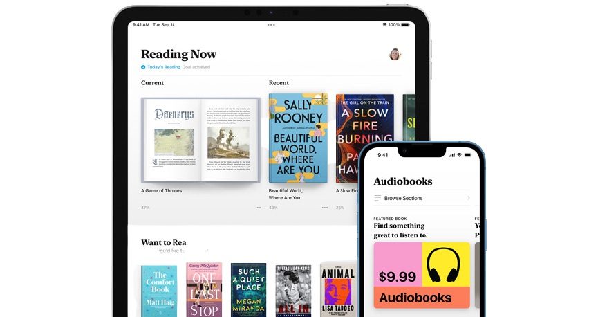 Apple boeken en audioboeken.