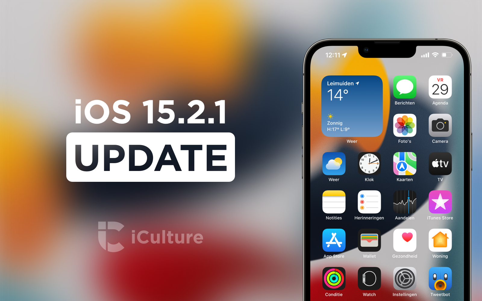 iOS 15.2.1 update.