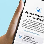 iOS 15.4: Face ID met mondkapje.