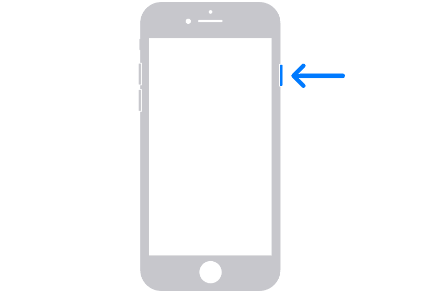 Touch ID iPhone herstarten