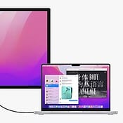 Mac Studio Display met MacBook Pro