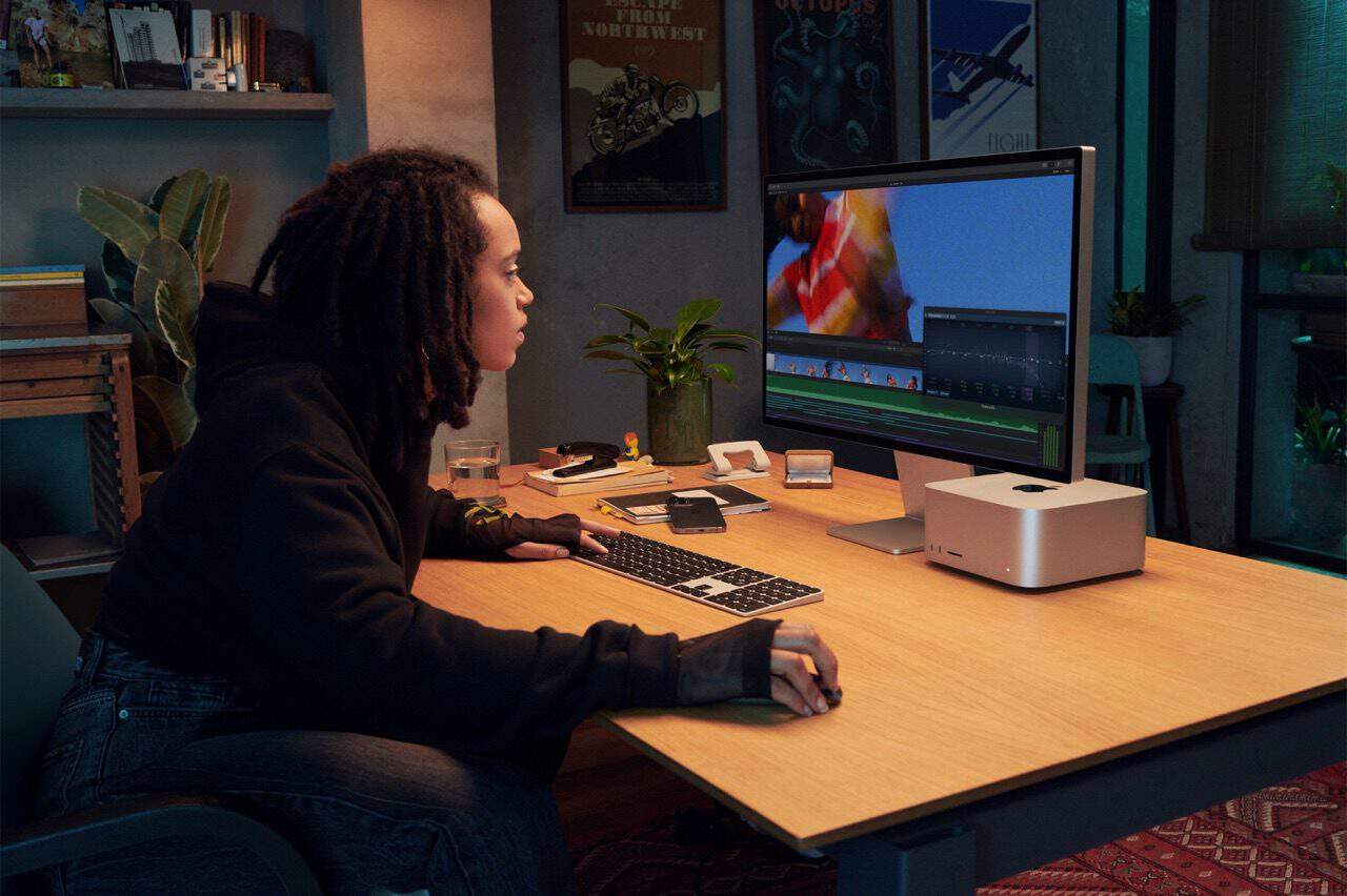 Mac Studio met Display op bureau