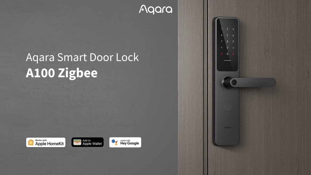 Aqara Smart Door Lock A100 met HomeKit en Wallet-sleutels.