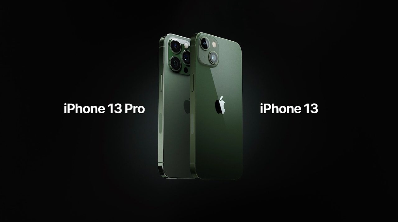 iPhone 13 en 13 Pro groen