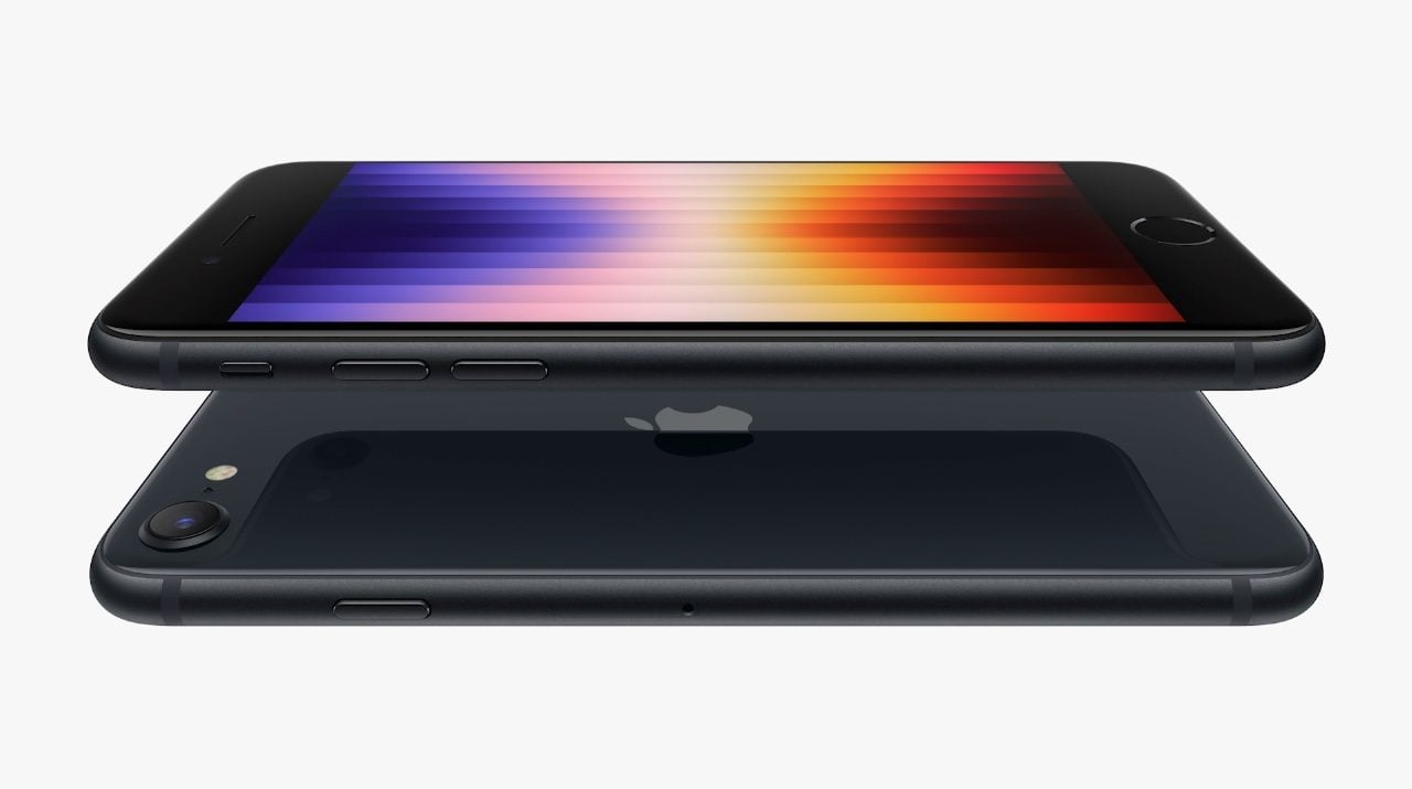 iPhone SE 2022 zwart
