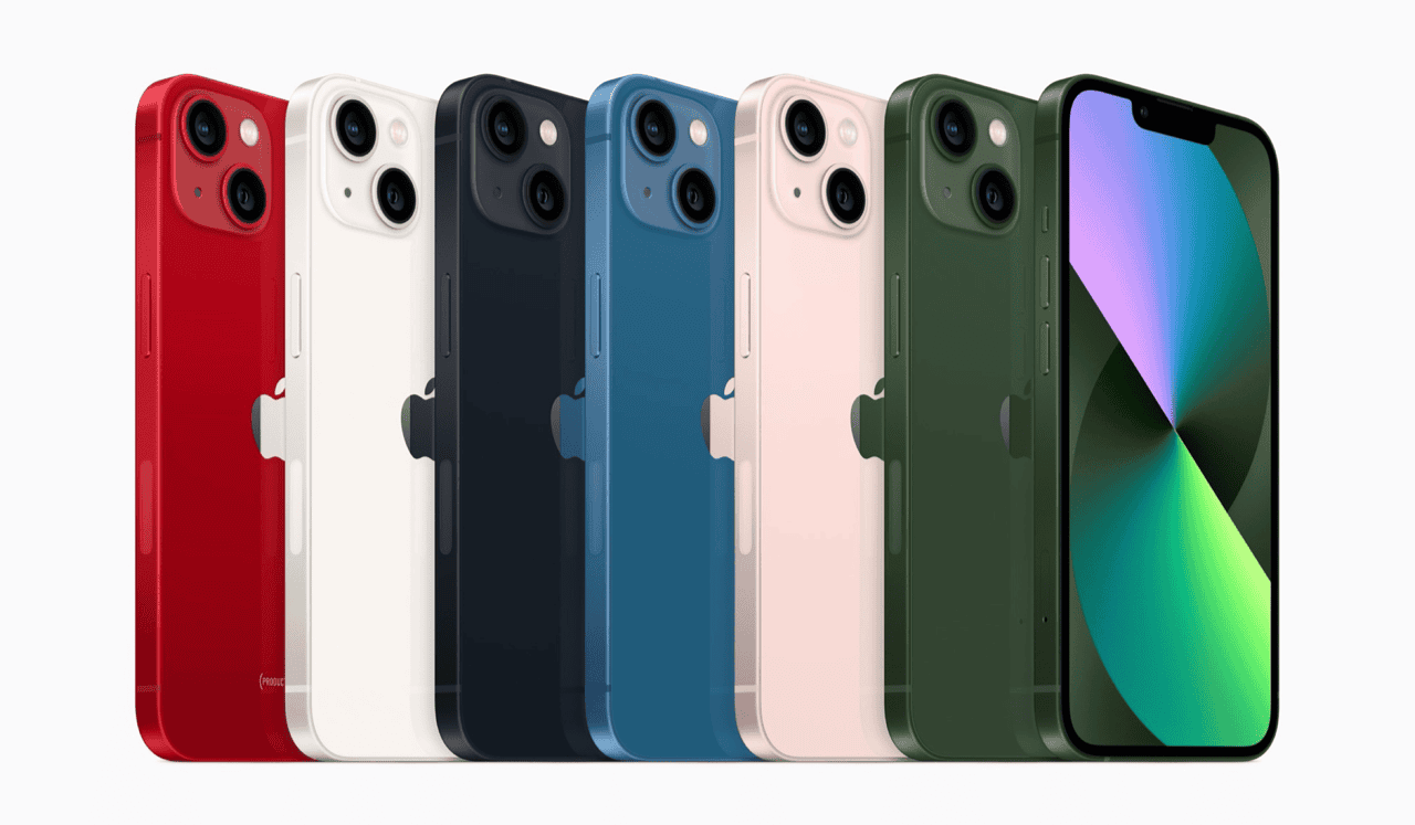 iPhone 13 kleuren 2022