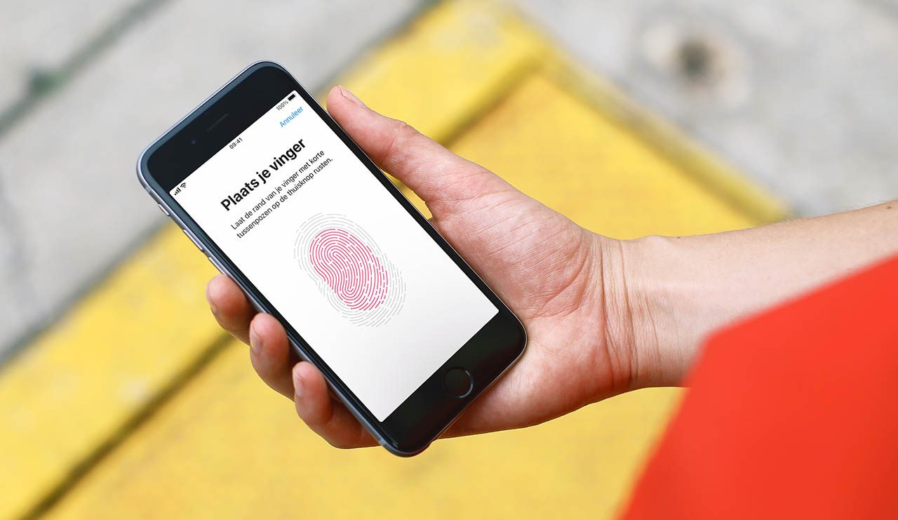 Touch ID instellen