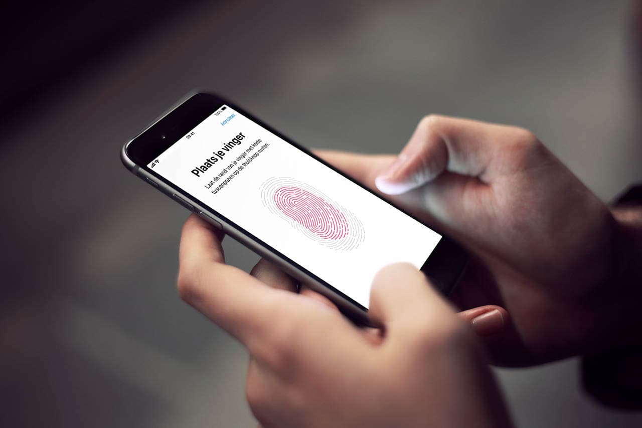 Touch ID instellen