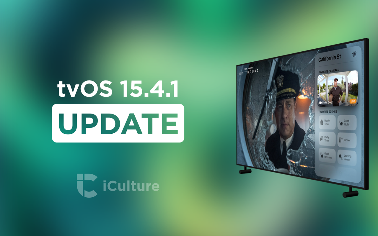 tvOS 15.4.1 update