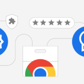 Google Chrome extensies badge