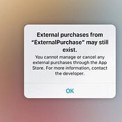 iOS 15.5 externe betaalmethode