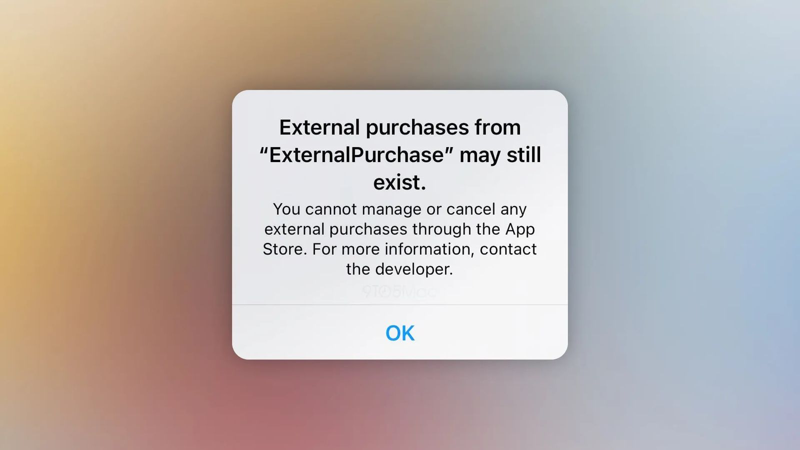 iOS 15.5 externe betaalmethode