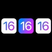 iOS 16 logo in concept.